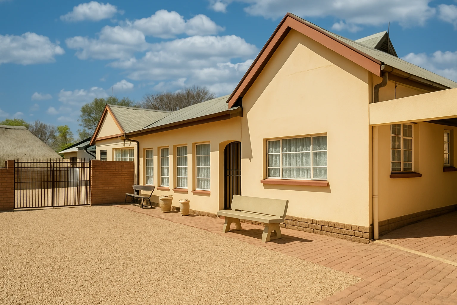 Yellow Desert House Photo